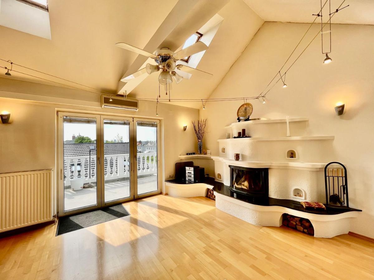 Ferienwohnung Atemberaubendes Loft Mit Pool Wien Exterior foto